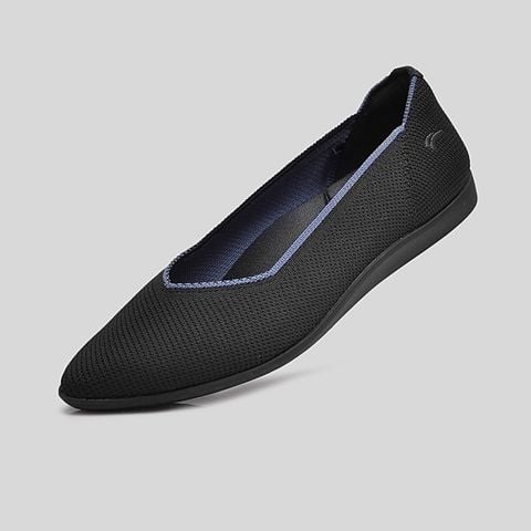  Giày Búp Bê Biti's Nữ Màu Đen BBW003000DEN 