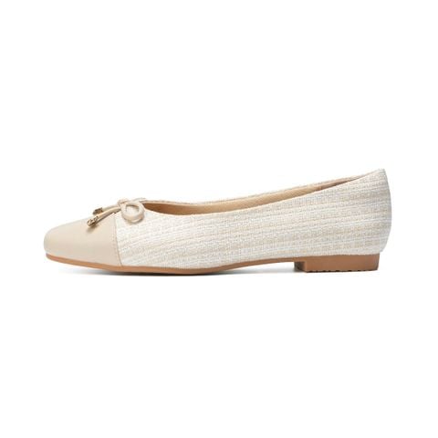  Giày Búp Bê Biti's Nữ Màu Kem BBW004088KEM 