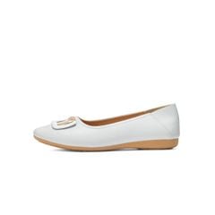  Giày Búp Bê Nữ Biti's Màu Trắng BBW005388TRG 