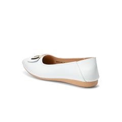  Giày Búp Bê Nữ Biti's Màu Trắng BBW005388TRG 