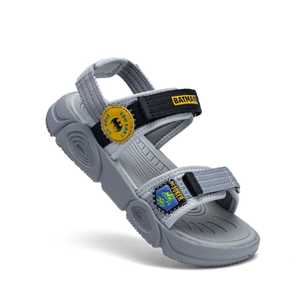  Sandal Biti's Batman Bé Trai Màu Xám BEB005199XAM 