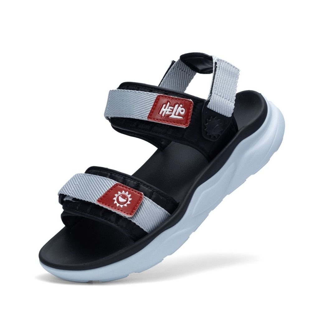  Sandal Biti's Helio Teen Nam Màu Xám Lợt BEB006000XAL 
