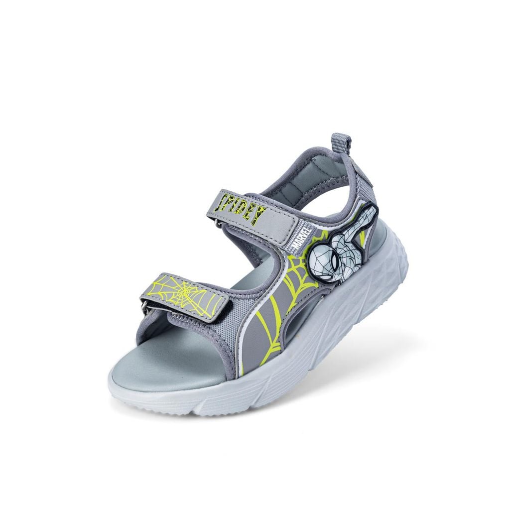  Giày Sandal Bé Trai Biti's Spiderman Màu Xám BEB008598XAM 