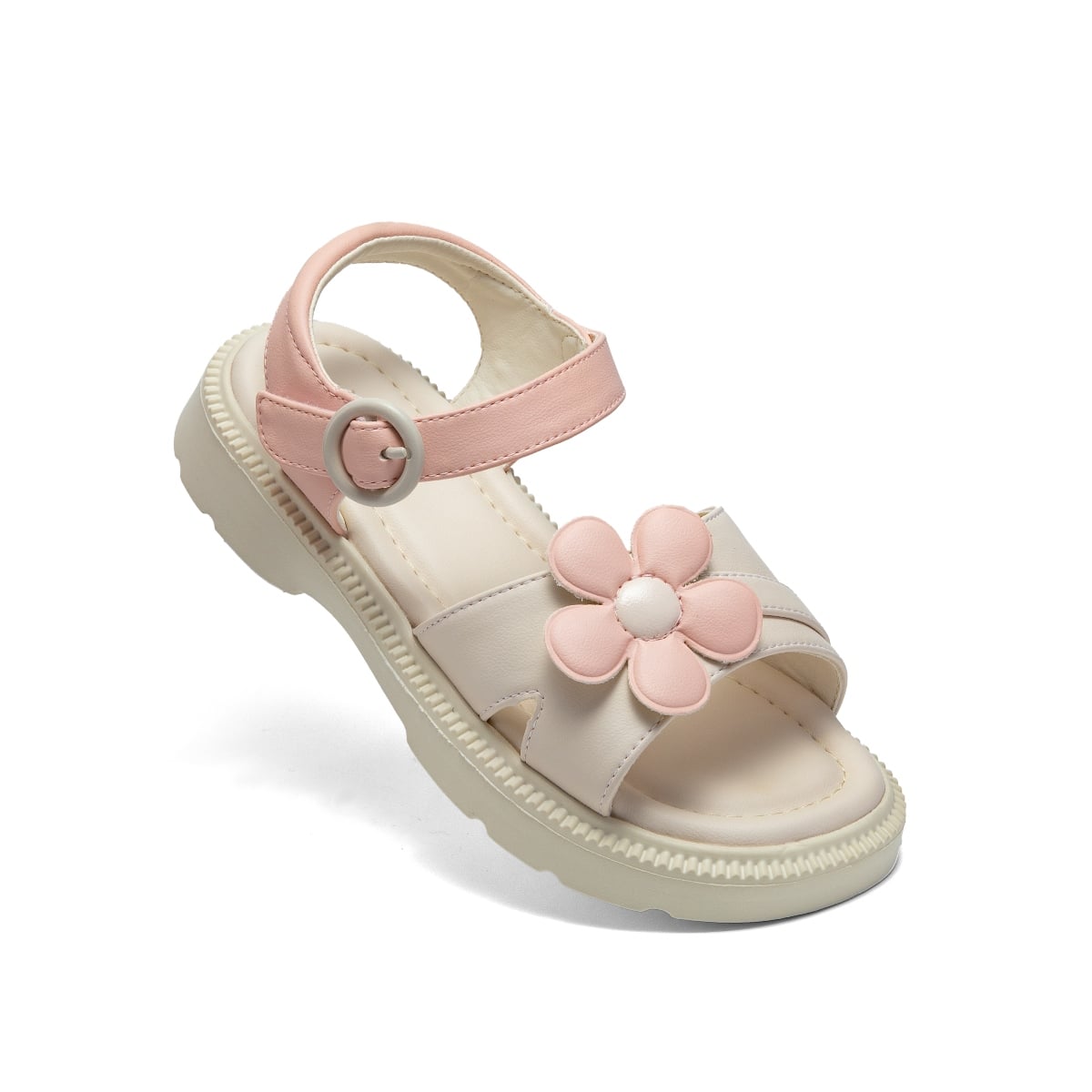 Sandal bit's bé gái màu hồng beg001300hog