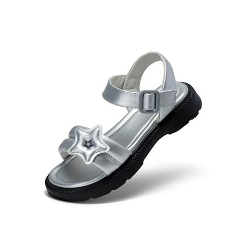  Sandal Biti's SUPERSTAR Collection Bé Gái Màu Bạc BEG002500BAC 