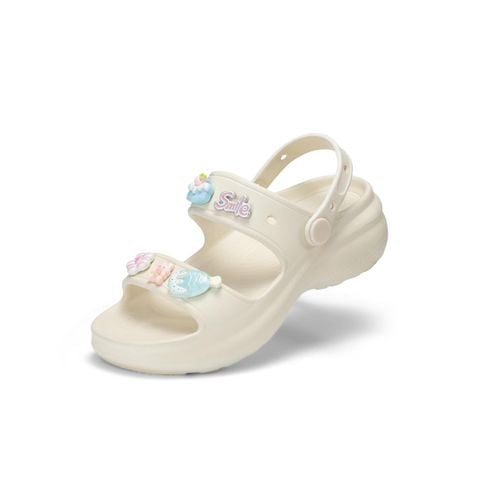  Giày Sandal Bé Gái Biti's Lovely Màu Kem BEG004100KEM 