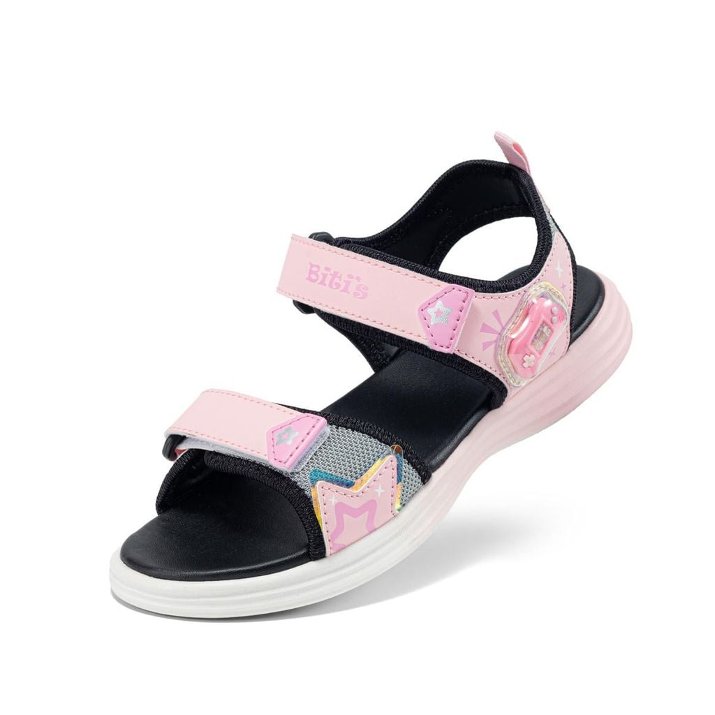  Giày Sandal Bé Gái Biti's Cool Màu Hồng BEG007800HOG 