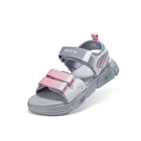 Giày Sandal Bé Gái Biti’s Basic Màu Xám BEG008200XAM