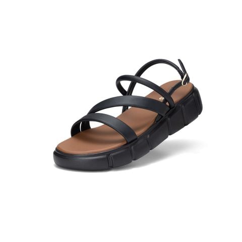 Giày sandal nữ Biti's màu đen quai mảnh chính hãng BEW005400DEN
