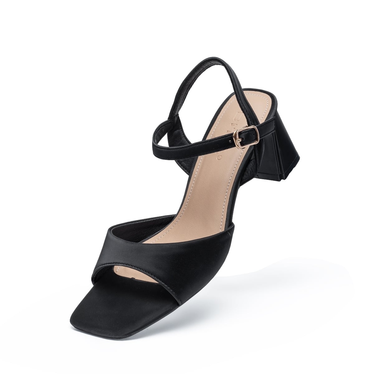 Sandal cao gót biti's nữ màu đen bfw006188den Bitis