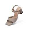 Sandal Cao Gót Biti's Nữ Màu Nâu Lợt BFW006188NAL