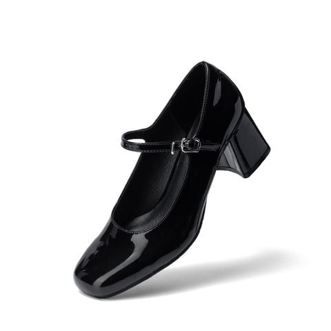  Giày Bít Cao Gót Biti's Mary Jane Nữ Màu Đen BFW007188DEN 