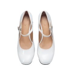  Giày Bít Cao Gót Biti's Mary Jane Nữ Màu Trắng BFW007188TRG 