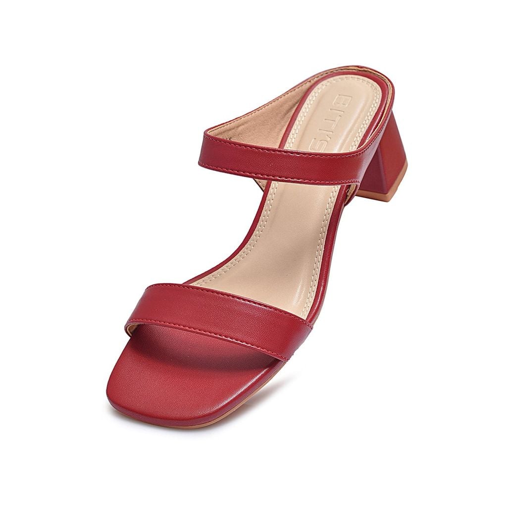  Sandals Cao Gót Biti's Nữ Màu Đỏ BFW007988DOO 