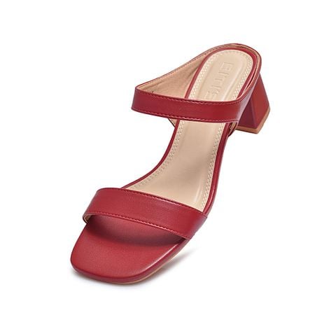  Sandals Cao Gót Biti's Nữ Màu Đỏ BFW007988DOO 