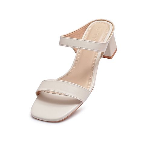  Sandals Cao Gót Biti's Nữ Màu Trắng BFW007988TRG 