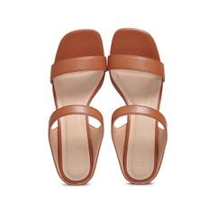  Sandals Cao Gót Biti's Nữ Màu Vàng Da Bò BFW007988VDB 
