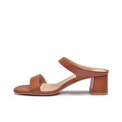  Sandals Cao Gót Biti's Nữ Màu Vàng Da Bò BFW007988VDB 