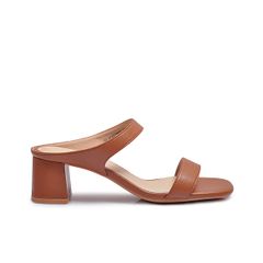  Sandals Cao Gót Biti's Nữ Màu Vàng Da Bò BFW007988VDB 