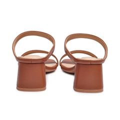  Sandals Cao Gót Biti's Nữ Màu Vàng Da Bò BFW007988VDB 
