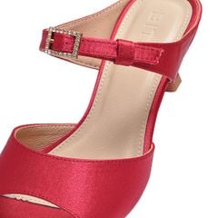  Sandals Cao Gót Biti's Nữ Màu Đỏ BFW008188DOO 