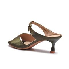  Sandals Cao Gót Biti's Nữ Màu Rêu Đậm BFW008188RED 