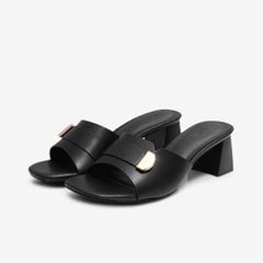  Dép Cao Gót Nữ Biti's Iris Màu Đen BFW009788DEN 