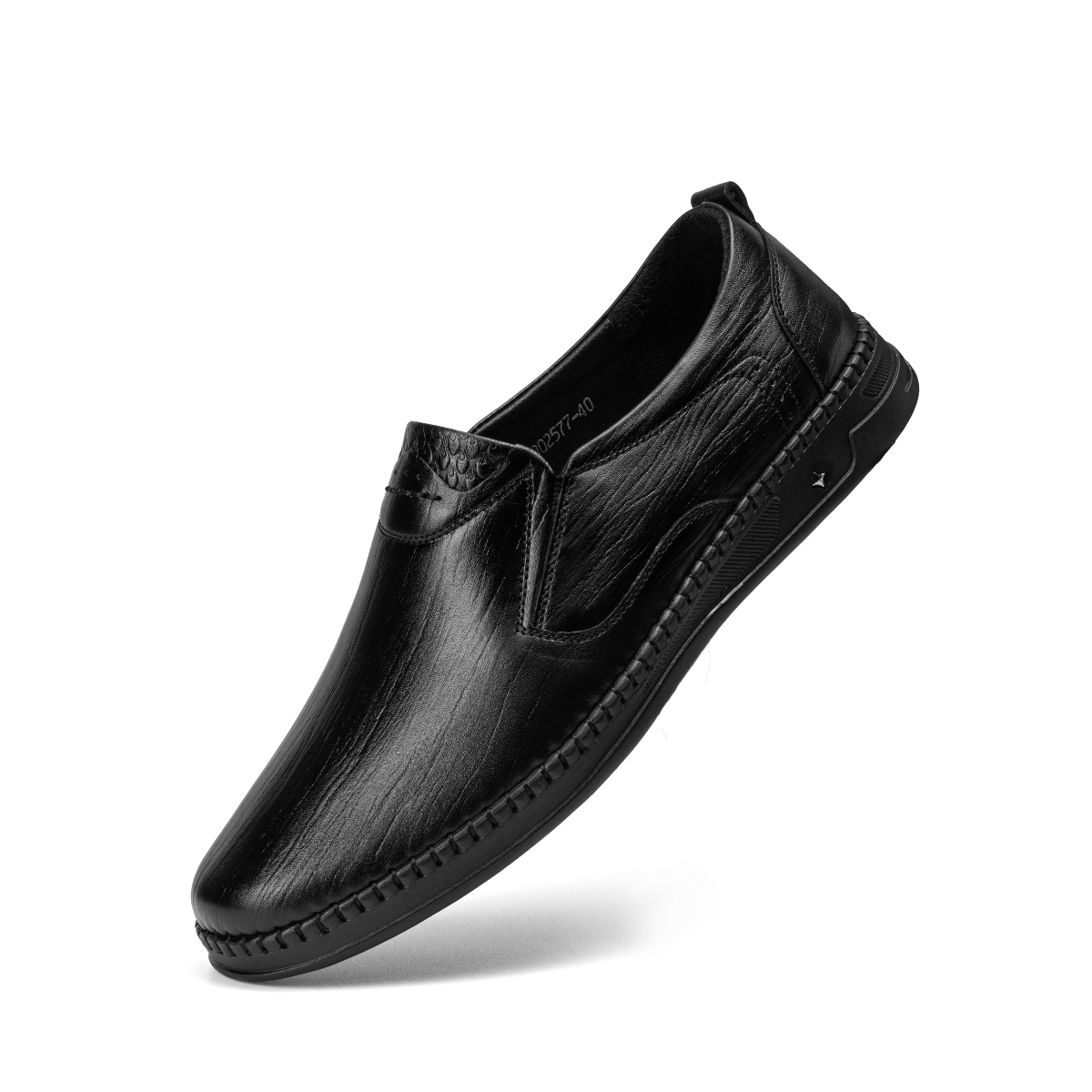 Giày tây mocasin biti's nam màu đen bmm002577den