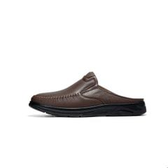 Giày Mocasin Nam Biti's Stone Màu Nâu Đậm BMM002677NAD 