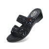 Sandal Cao Gót Biti's Nữ Màu Đen BPW005888DEN