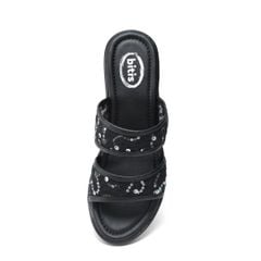  Sandal Cao Gót Biti's Nữ Màu Đen BPW005888DEN 