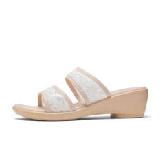 Sandal Cao Gót Biti's Nữ Màu Kem Lợt BPW005888KEL 