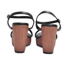  Sandal Thời Trang Biti's Nữ Màu Đen BPW006188DEN 