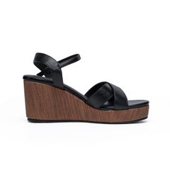  Sandal Đế Xuồng Biti's Nữ Màu Đen BPW006288DEN 