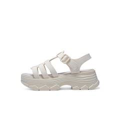  Giày Sandal Nữ Biti's Glowy Màu Kem BPW007700KEM 