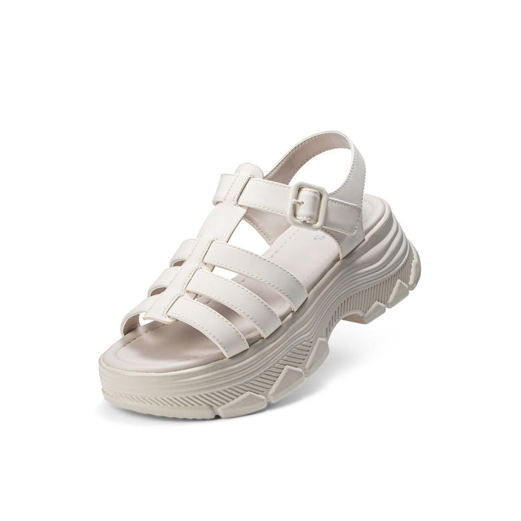  Giày Sandal Nữ Biti's Glowy Màu Kem BPW007700KEM 