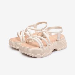  Giày Sandal Nữ Biti's Sandy Màu Kem BPW008000KEM 