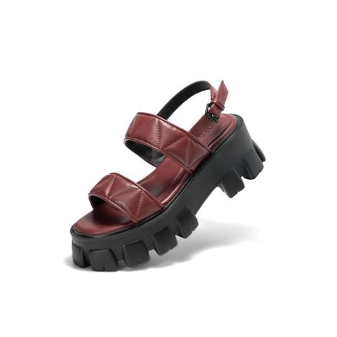  Sandal Biti's GLOWY Collection Nữ Màu Đỏ Đậm BPW008188DOD 