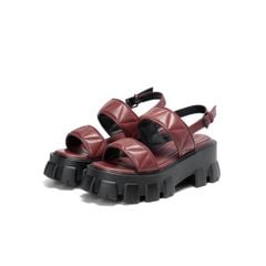  Sandal Biti's GLOWY Collection Nữ Màu Đỏ Đậm BPW008188DOD 