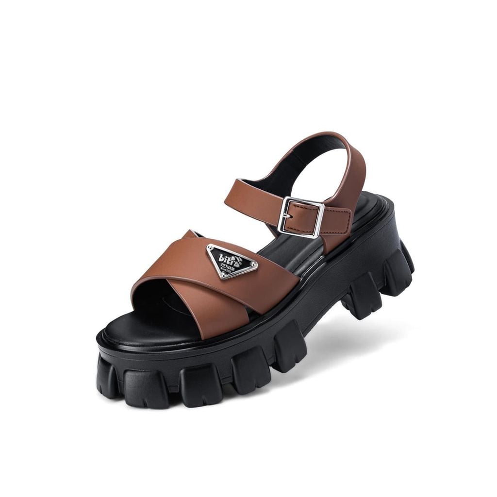  Giày Sandal Nữ Biti's Glowy Màu Nâu BPW008988NAU 