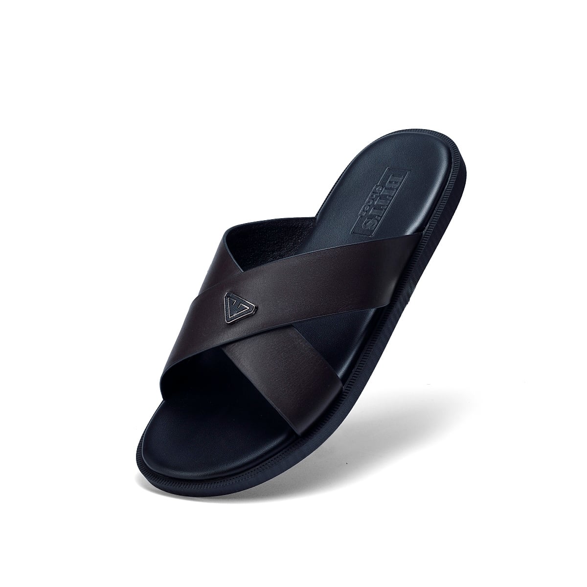 Dép biti's nam màu nâu đậm brm002477nad Bitis