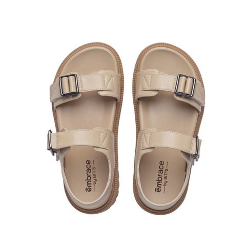  Sandal Biti's Nữ Màu Kem BRW001300KEM 
