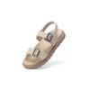 Sandal Biti's Nữ Màu Kem BRW001300KEM