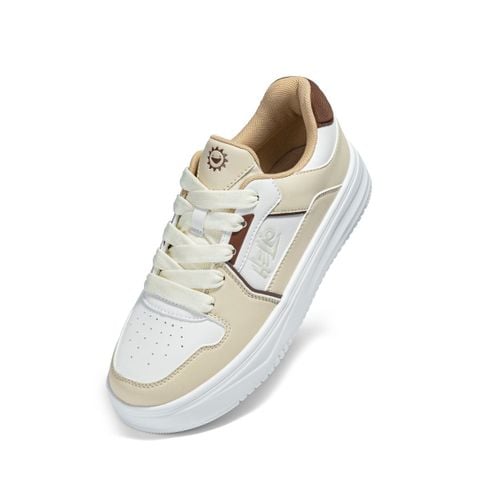  Giày Thể Thao Biti's Helio Teen Nam Nữ Màu Kem BSG009700KEM 