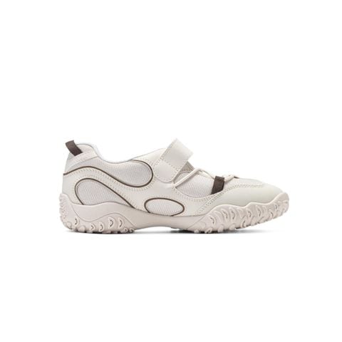 Giày thể thao teen nữ Biti's Helio màu kem kiểu dáng Mary Jane sneaker chính hãng BSG011200KEM