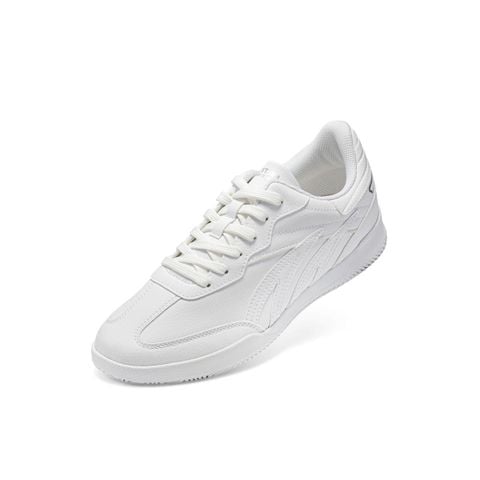 Giày sneaker nam Bitis Soulmate màu trắng quai da Si PU cao cấp đế cao su bám đường chính hãng BSM004400TRF