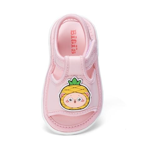  Sandal Tập Đi Biti's Bé Gái Màu Hồng BTB001501HOG 