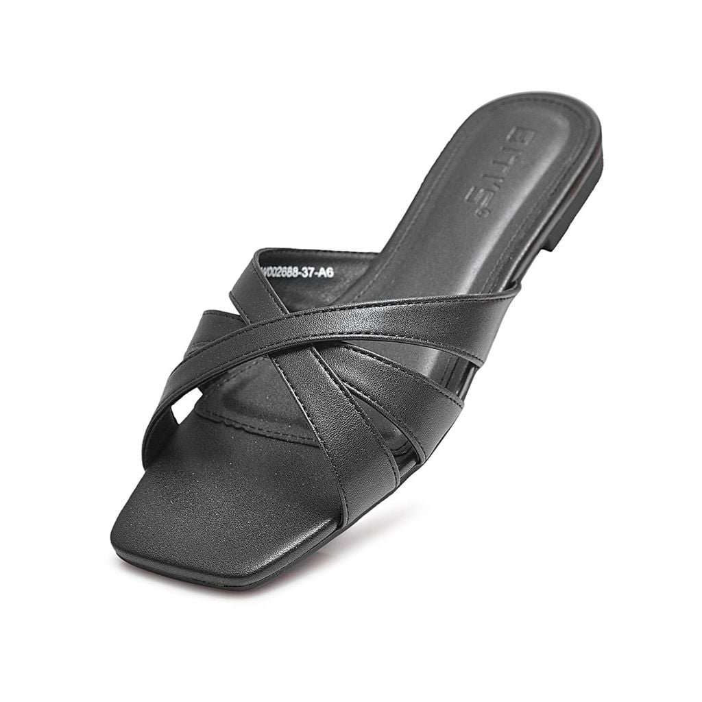  Dép Biti's Nữ Đế Bệt Màu Đen BTW002688DEN 