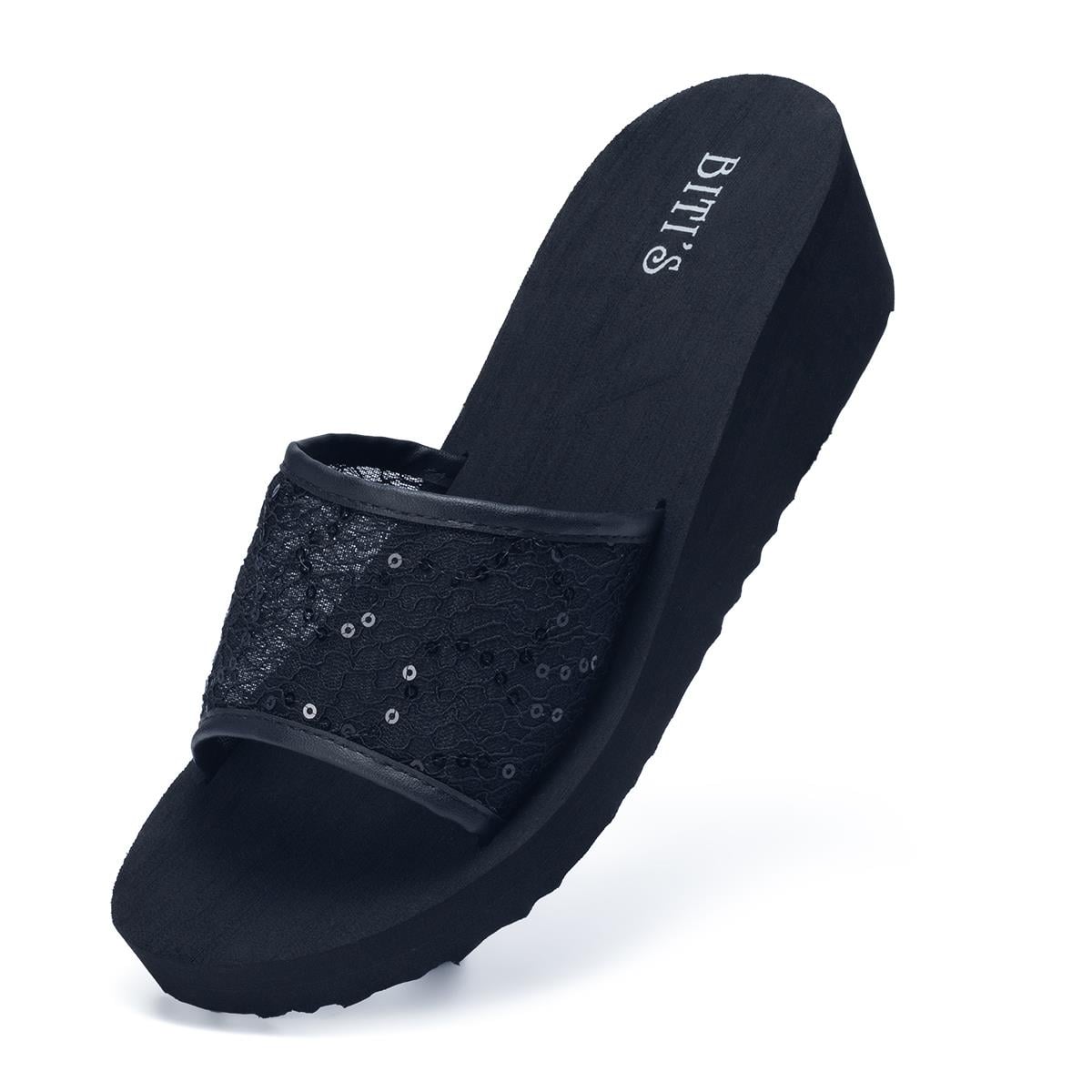 Dép xốp biti's nữ màu đen bxw013500den Bitis - Bitis Hunter