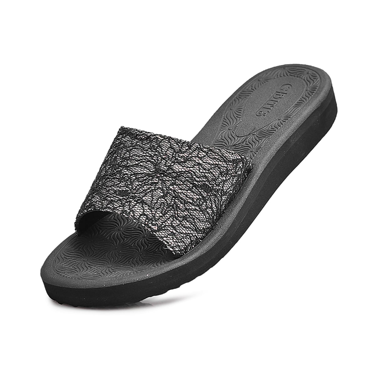 Dép xốp biti's nữ màu đen bxw014000den Bitis - Bitis Hunter